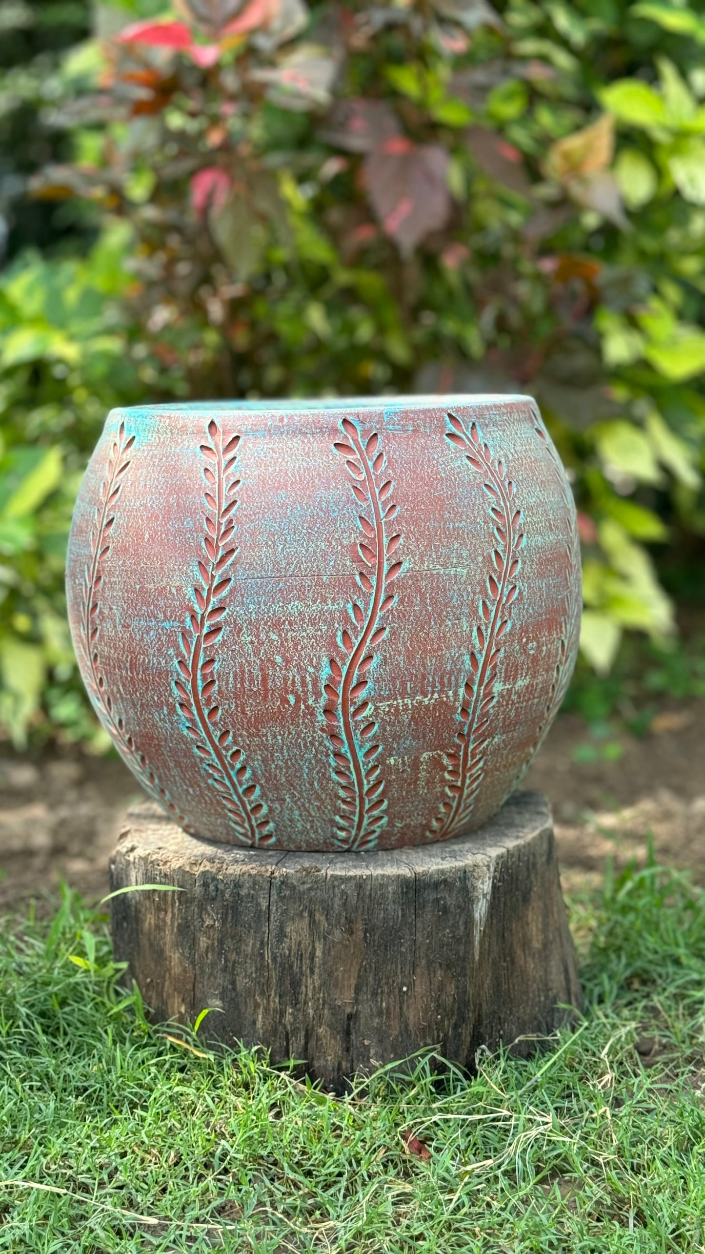 FLOWER KADDU POT FOR HOME GARDEN AND BALCONY DECOR