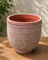 Open Ribbed Terracotta Planter