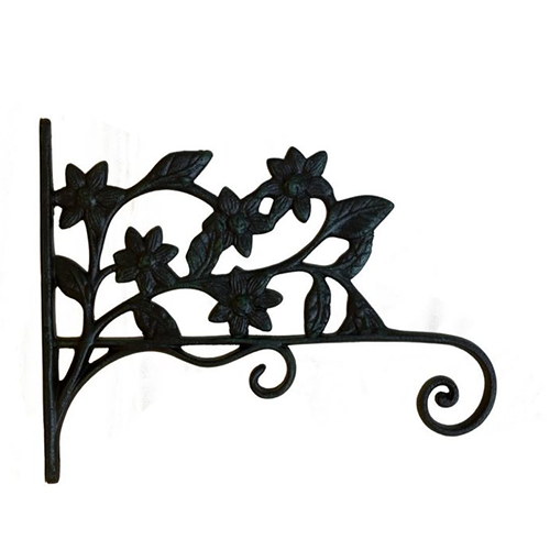 Branch and leaves Bracket, with 2 hooks for hanging for home garden balcony decor