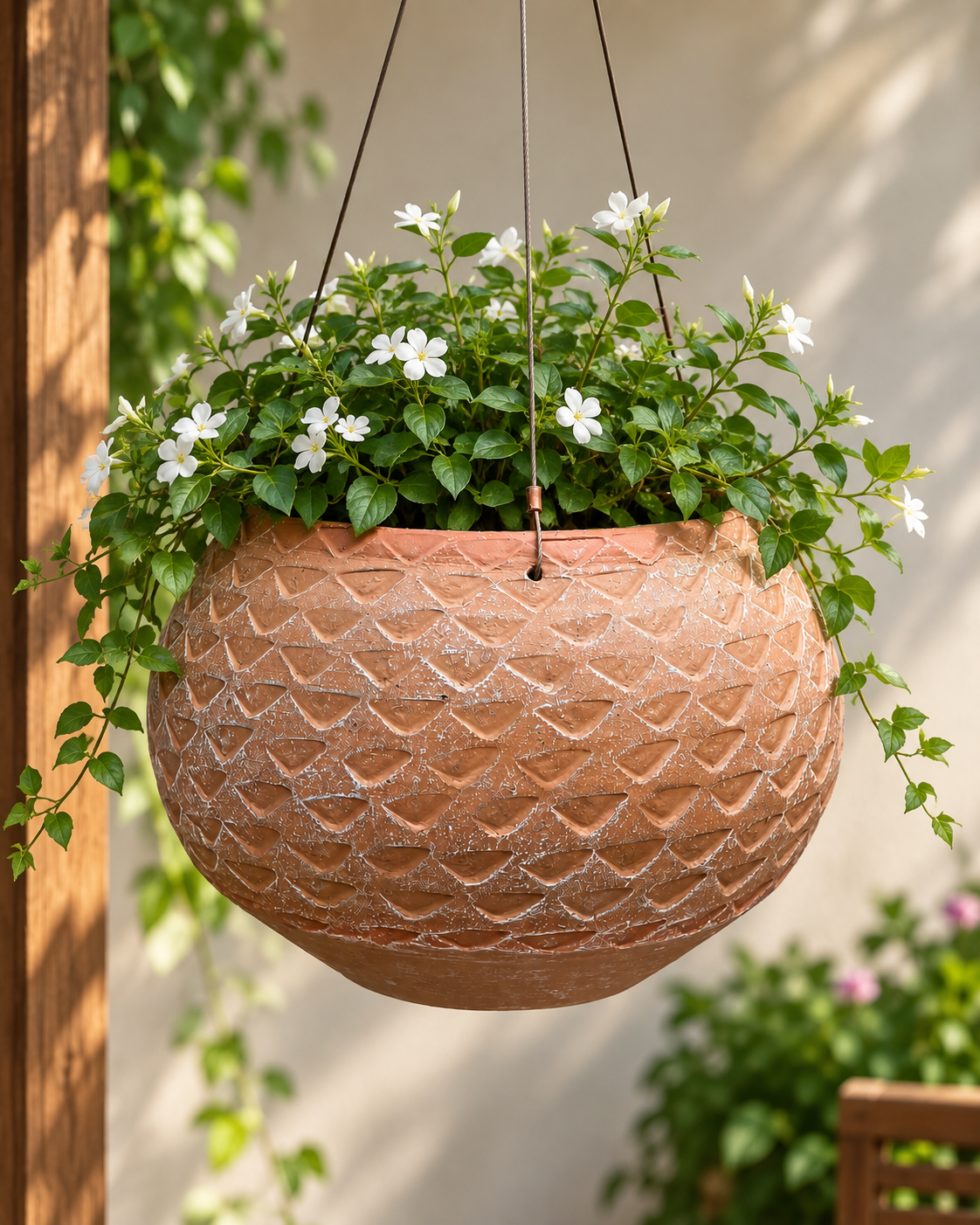 Kaddu Terracotta Hanging Planter (Large)