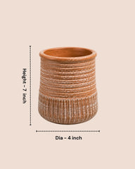 Decorative Ringed Planter