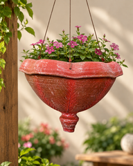 Topi Terracotta Bhurji Hanging Planter