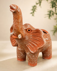 Lucky Elephant Terracotta Planter