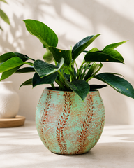 Floral Terracotta Planter