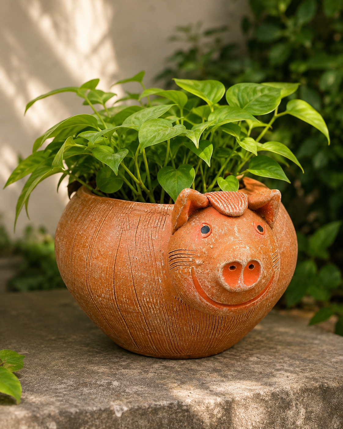 Pig Terracotta Planter