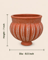 Kharbooja Terracotta Wall Planter