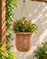 Topi Terracotta Hanging Planter