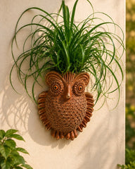 Owl Terracotta Wall Planter