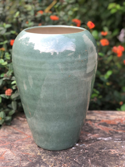 Ceramic Planter Emerald luminous Pot Home Garden Balcony
