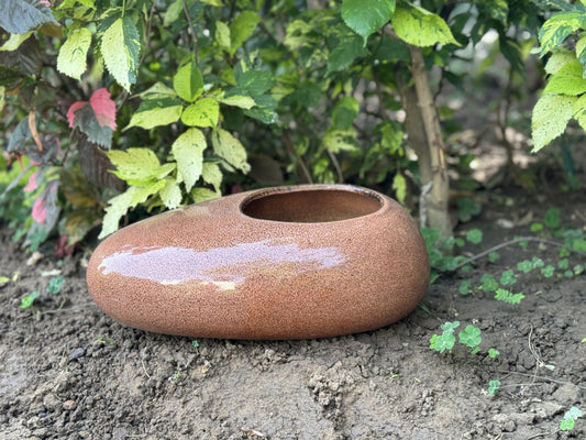 Ceramic Glazed Foot Boot Planter Pot for home garden balcony decor
