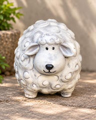 Curly Sheep Garden Decor