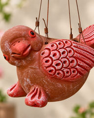 Bird Terracotta Hanging Planter