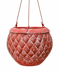 Pineapple Terracotta Hanging Planter (Small)