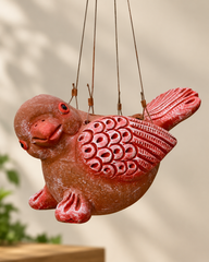 Bird Terracotta Hanging Planter