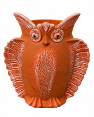 Owl with wings Terracotta Planter