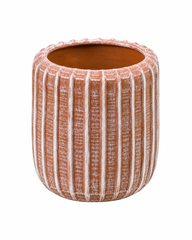 Fluted Terracotta Planter