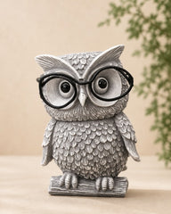 Wise Owl Planter with Glasses