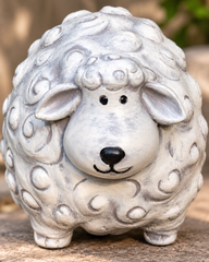 Curly Sheep Garden Decor