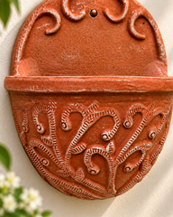 Phool Patti Terracotta Wall Planter