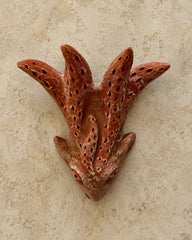 Four-Antler Stag Terracotta Wall Planter
