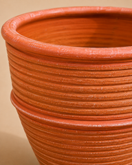 Lined Terracotta Planter