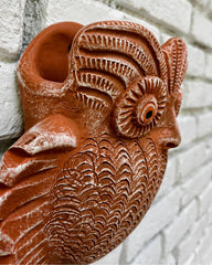 Owl Terracotta Wall Planter