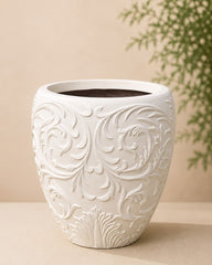 Floral Leaf Fibre Planter