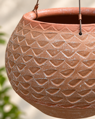 Kaddu Terracotta Hanging Planter (Large)