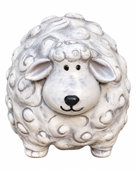 Curly Sheep Garden Decor