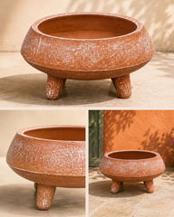Tripod Terracotta Planter