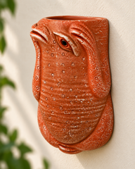 Frog Terracotta Wall Planter