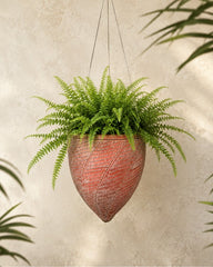 Cone Terracotta Hanging Planter