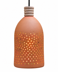 Tall Terracotta Garden Lantern