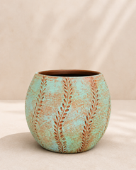 Floral Terracotta Planter