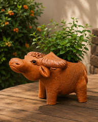 Bull Terracotta Planter