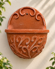 Phool Patti Terracotta Wall Planter