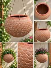 Kaddu Terracotta Hanging Planter (Large)