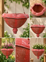 Topi Terracotta Bhurji Hanging Planter