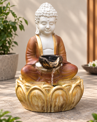Serene Buddha Cascade Waterfall