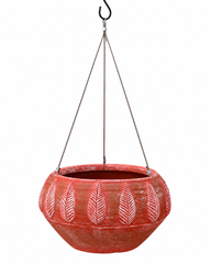 Pineapple Terracotta Hanging Planter (Small)