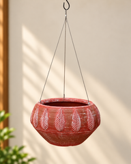 Pineapple Terracotta Hanging Planter (Small)