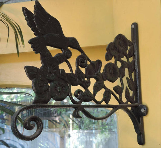 HUMMING BIRD WALL BRACKET FOR DECOR