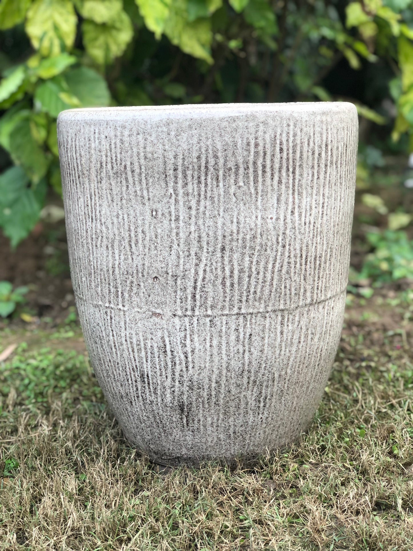 CERAMIC EARTHY GLAZED POT FOR HOME GARDEN BALCONY DECOR