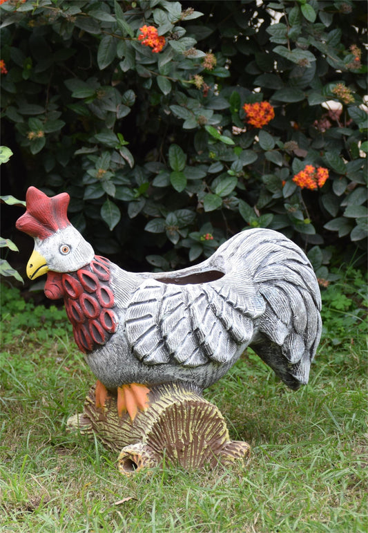 COCK ON LOG