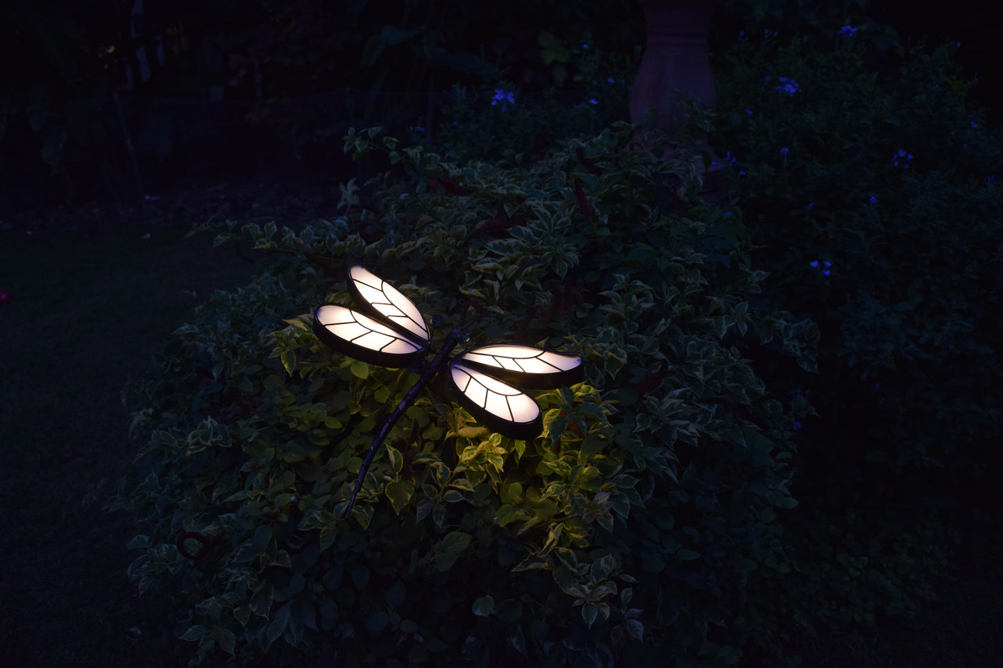 Dragonfly Outdoor Decor Lights LED Garden Stake