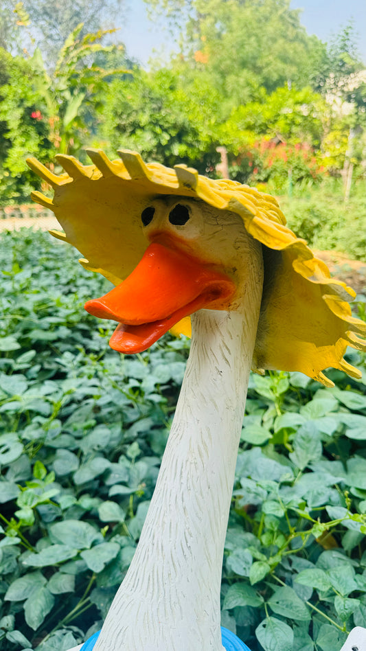 DUCK STATUE FOR HOME GARDEN BALCONY DECOR