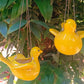 Hanging bird ceramic pot for home garden balcony decor
