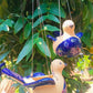 Hanging bird ceramic pot for home garden balcony decor