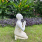 Kneeling Garden Godess Statue in Resin Indoor or Outdoor FOR HOME GARDEN BALCONY patio DECOR