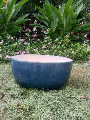 CERAMIC BIG BOWL POT FOR HOME GARDEN BALCONY DECOR